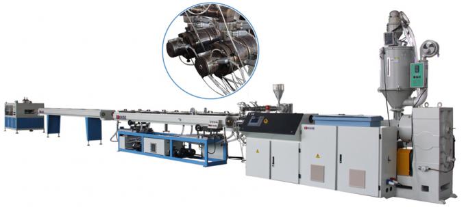 Pipe Extrusion Machine for Double Strand PPR Pipe 40m/min KAIDE factory