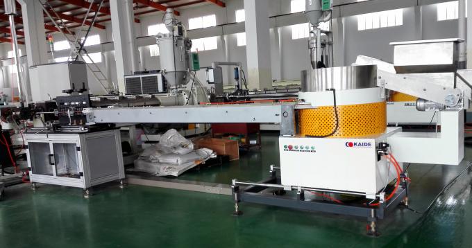 Production machine for cylindrical drip pipes high speed 80m/min with auto winding machine