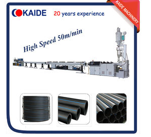 China Plastic Pipe Extrusion Line for HDPE pipe High Speed KAIDE factory supplier