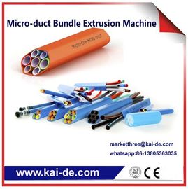 China Plastic pipe extruder machine for microduct bundle making 2ways 7ways 12/10mm supplier