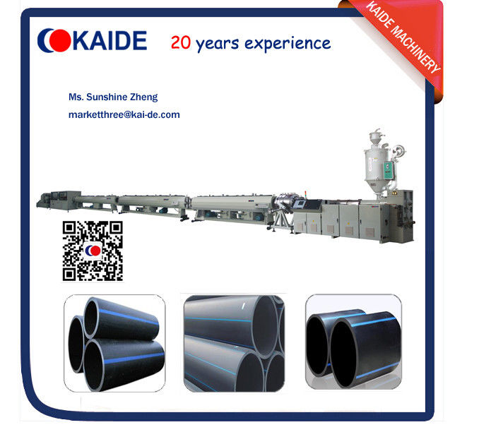 Plastic Pipe Making Machine for Large Diameter HDPE Pipe KAIDE factory