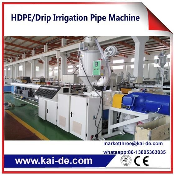 Plastic pipe extrusion machine for irrigation hose KAIDE