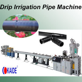 PE drip irrigation pipe extrusion line Inlaid Round Emitter KAIDE factory
