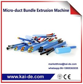 HDPE duct extrusion machine/production machine  2ways 7ways  12/10mm microduct optical fiber cable