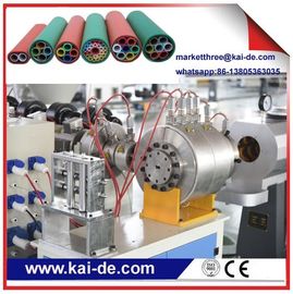 Plastic pipe making machine for HDPE duct / microduct extruder machine