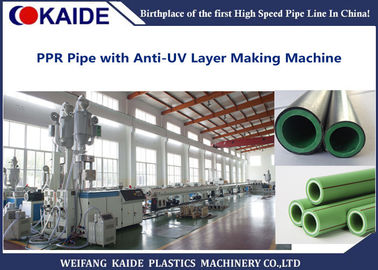 Anti UV Plastic Pipe Extrusion Line for 4 Layer PPR Pipe 20-63mm
