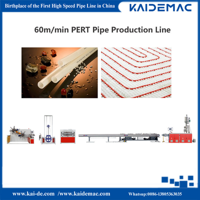 40-60m/min High speed HPERT Pipe Production Line/ PERT Heating Pipe Production Machine