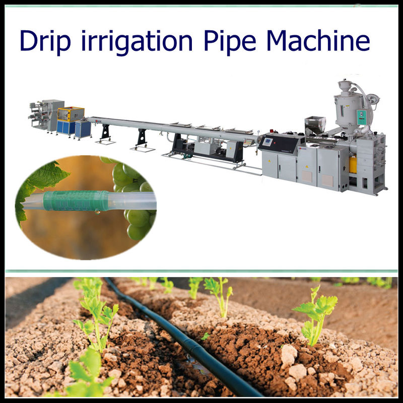 HDPE irrigation pipe/drip irrigation pipe making machine Dual Function