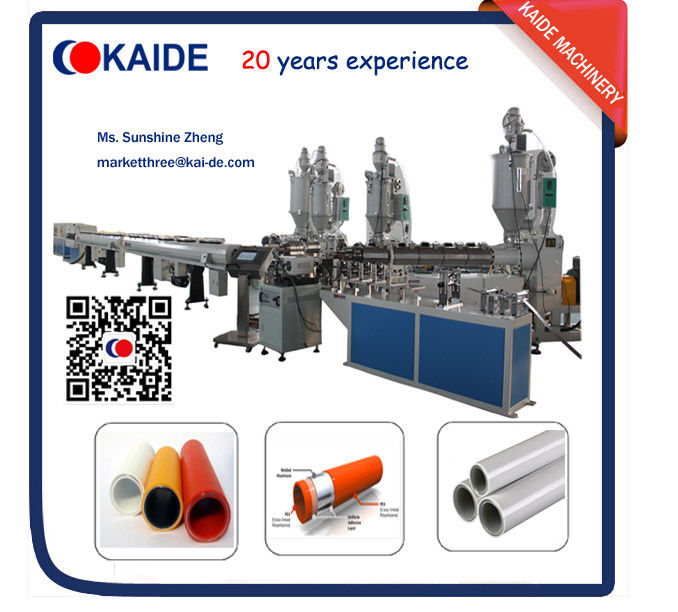 PEX-AL-PEX/PERT-AL-PERT/PPR-AL-PPR Composite Pipe Extruding Machine KAIDE factory