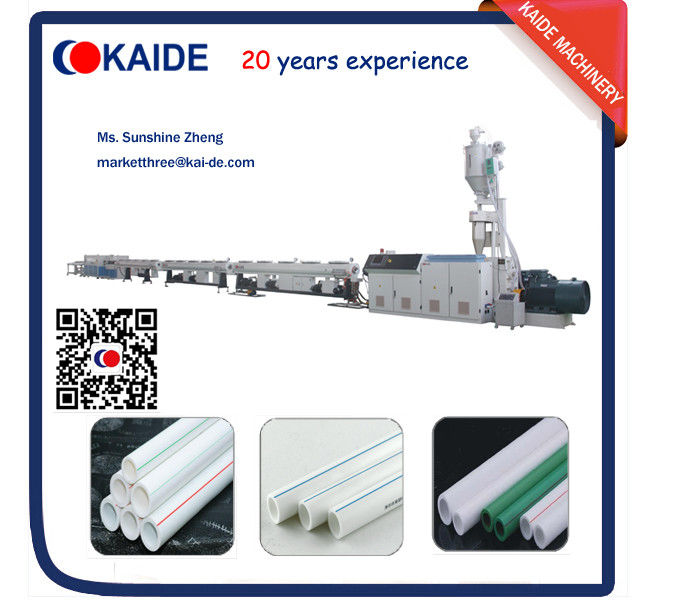 Higsh Speed 28m/min PPR Water Pipe Production line KAIDE factory