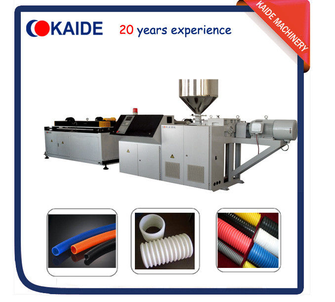 Plastic Pipe Production Machine for PE Single Wall Corrugated Pipe KAIDE factory