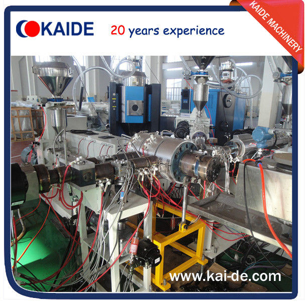 Extrusion machine for EVAL/EVOH oxygen barrier pipe KURARY/SOARNOL
