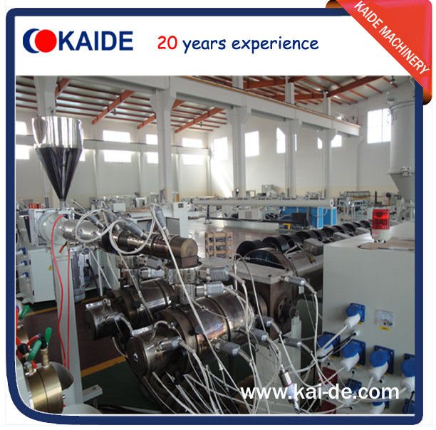 Plastic pipe extrusion line for PPR/PPRC water pipe KAIDE