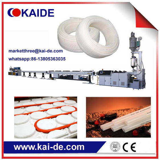 30-35m/min High speed HDPE/PERT pipe production machine China supplier