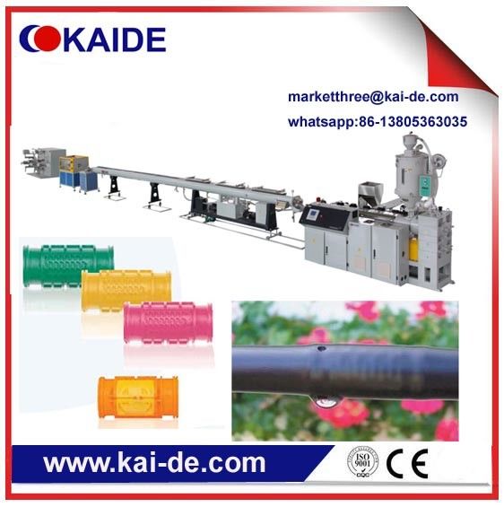 plastic pipe making machine for Drip irrigation pipe/drip irrigation pipe production machinery supplier China