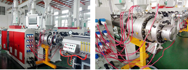 20-110mm PPR Pipe Extrusion Machine / 3 layer PPR GF Pipe Production Machine
