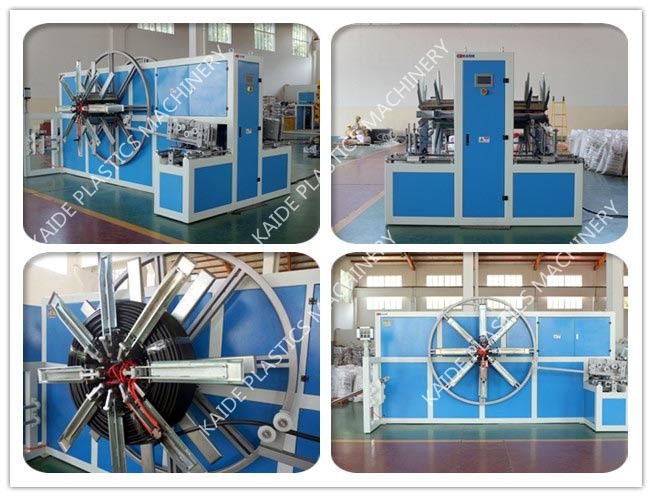 16-63mm HDPE Plastic Pipe Coiling Machine  / 63mm PE pipe winder