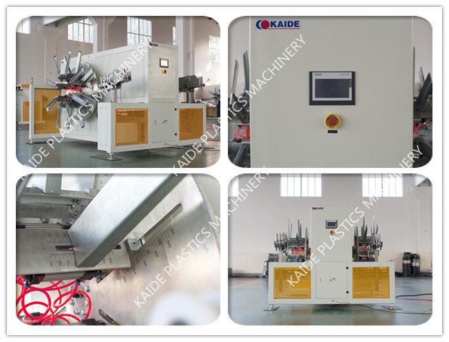16-32mm LDPE Pipe Winding Machine Two Side Design with Big Coil Inner Diameter Size