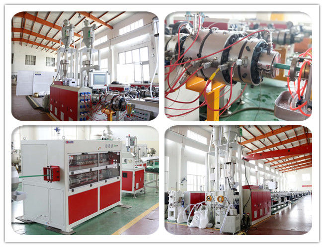20-110mm Multilayer PPR pipe with Glassfiber Layer Extrusion Machine speed 28m/min