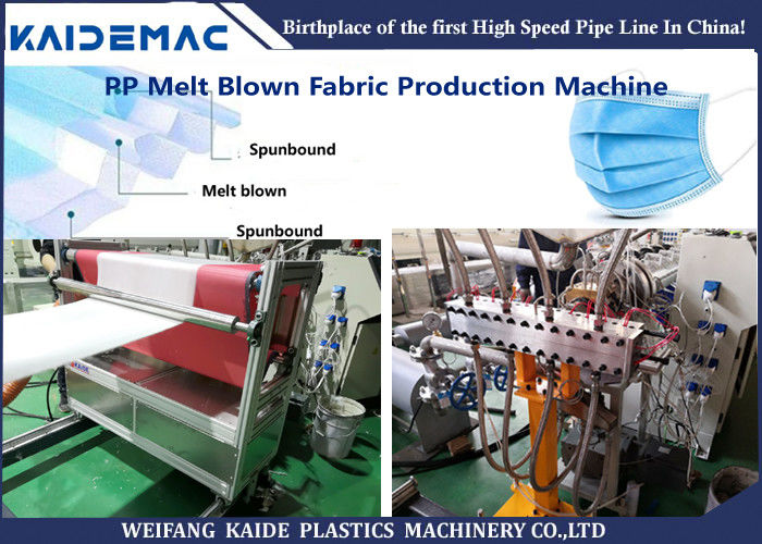 melt blown nonwoven fabric making machine,  melt blown fabric production machine supplier China KAIDE