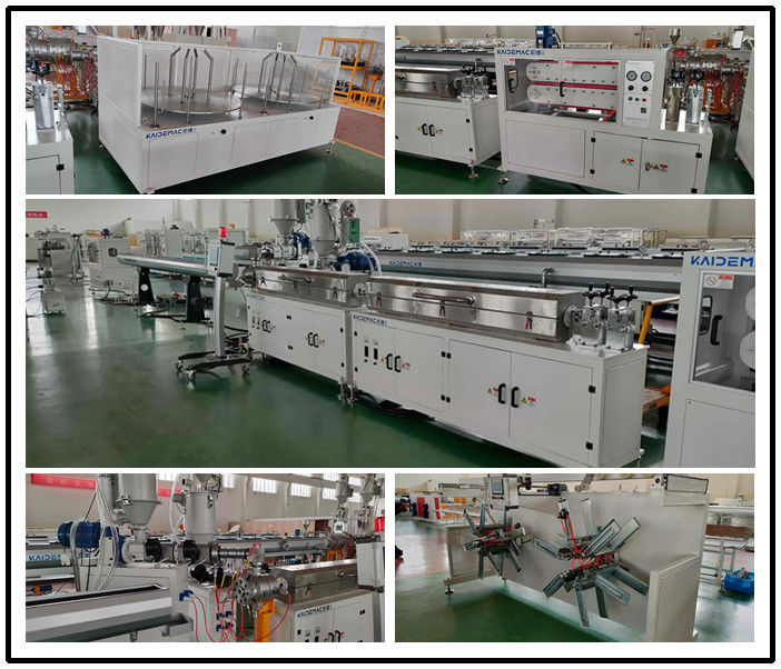 16 × 2.0mm Floor Heating PEXa EVOH Oxygen Barrier Pipe Extruder Machine / Pipe Production Line