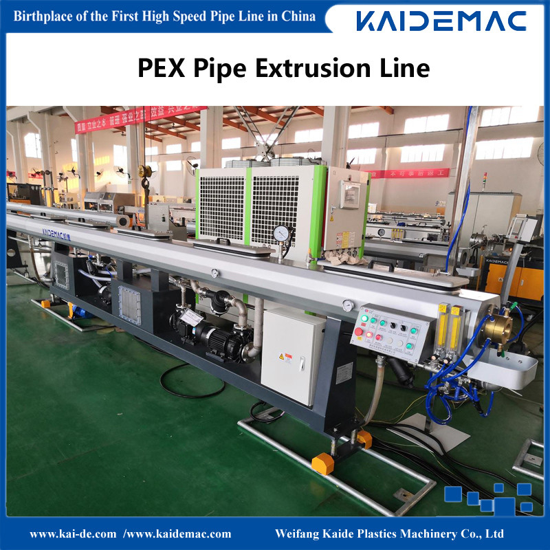 Silane Crosslinking Polyethylene Pipe / PEX Making Machine, PEX Pipe Extruder Machine, PEX Pipe Production Machine