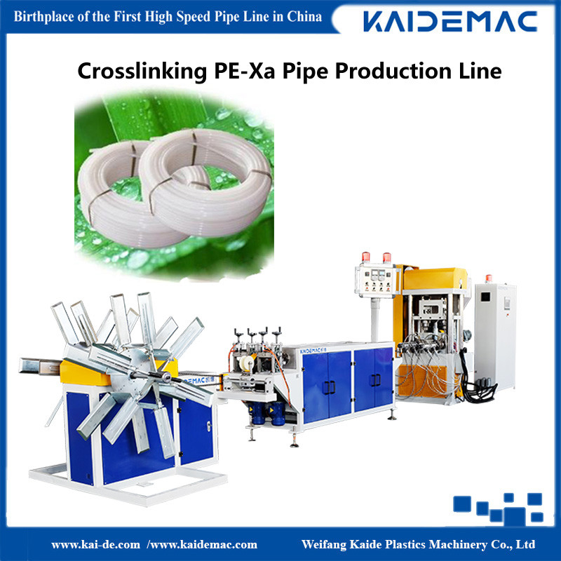 PE-Xa Paroxide Crosslinking Pipe Production Line /  Extruder Machine for PEXa Pipe Making