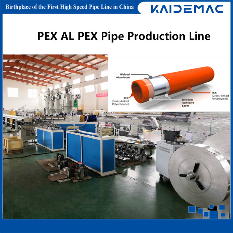 PEX Aluminum  Pipe Extrusion Machine/ Pipe Extrusion Line for PEX AL PEX/PERT AL PERT Pipe Making