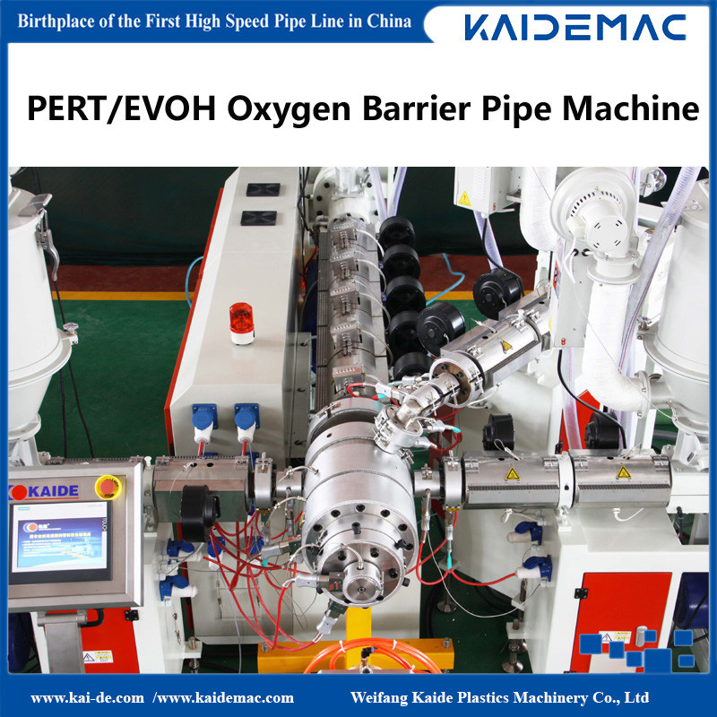 Five Layer Polybutylene PB EVOH Oxygen Barrier Pipe Extrusion Line / Antioxigen Pipe Production Line PEX EVOH Pipes